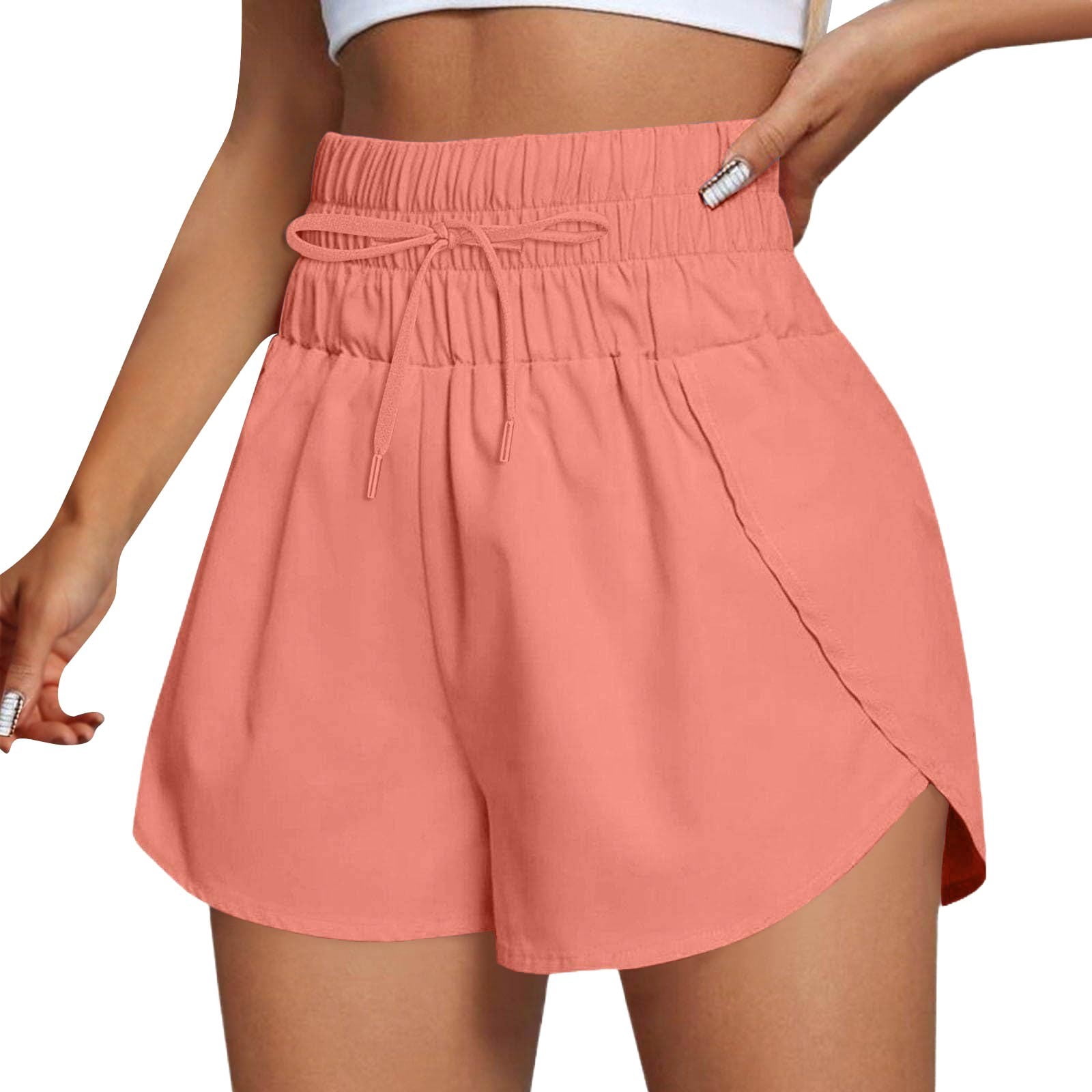 Gym Running Shorts For Women Mid-Waisted Quick Dry - View #7