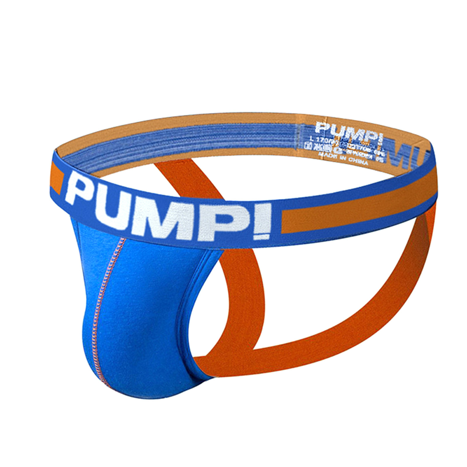 RPVATI Male Thong Breathable Sexy Hollow Mesh Letter Print Underwear