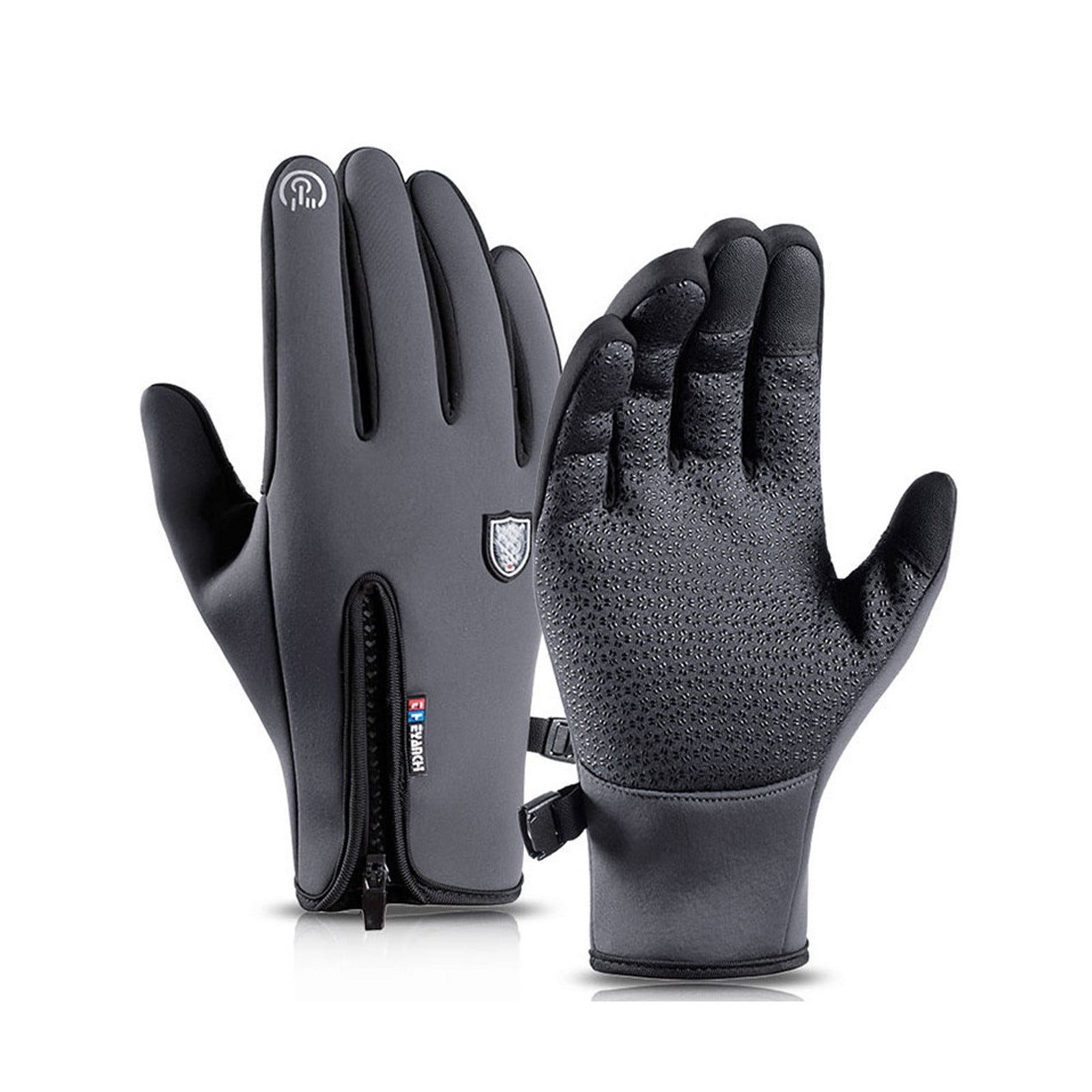 RPVATI Mens Outdoor Cycling Ski Motorcycle Cold Weather Gloves Warm