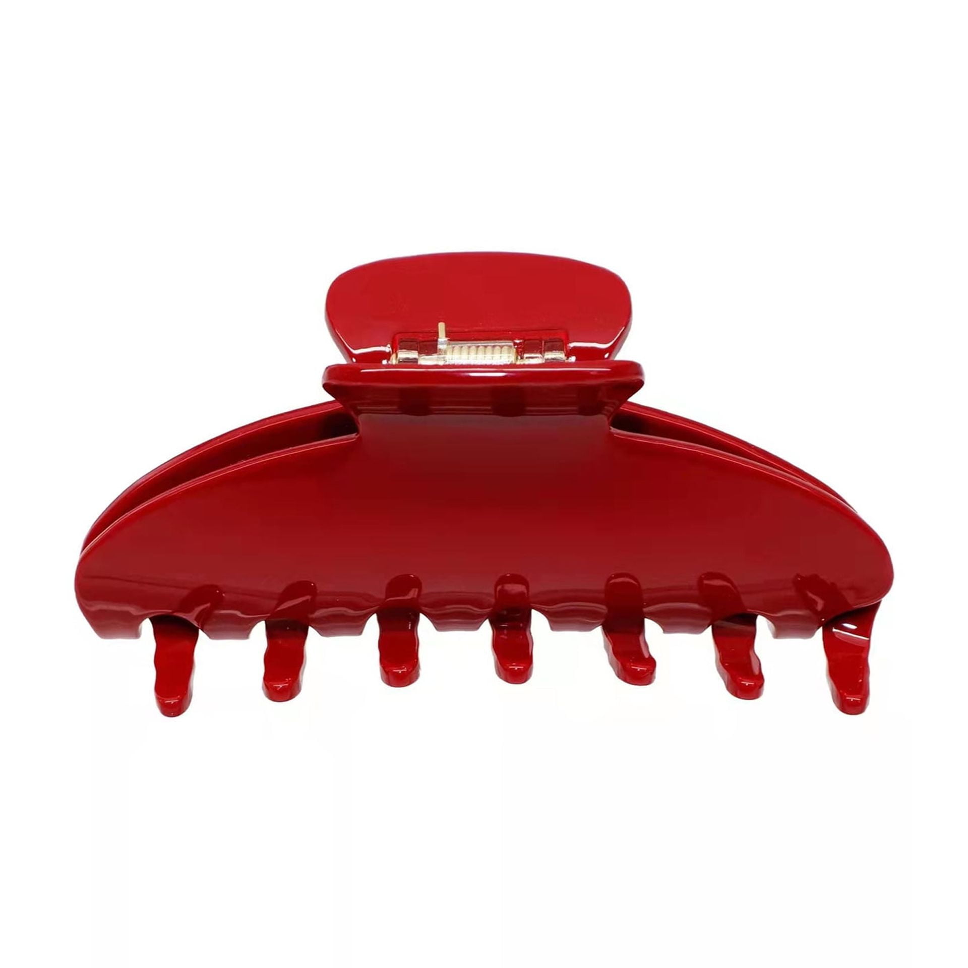 RPZL Acetate Big Hair Clip - Cherry Red Claw Clips & Jaw Clips for Thin or Thick Hair - 1PC