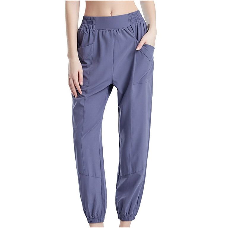 RQYYD Clearance Women's Plus Size Golf Pants Quick Dry Hiking