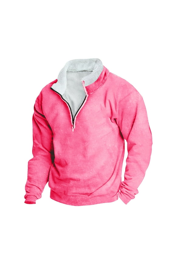 Hoodies for Men Aztec Cowboy Mens Hoodie Vintage Solid Color Western Hoodies Casual Long Sleeve 1/4 Zip Pullover Mens Country Jacket