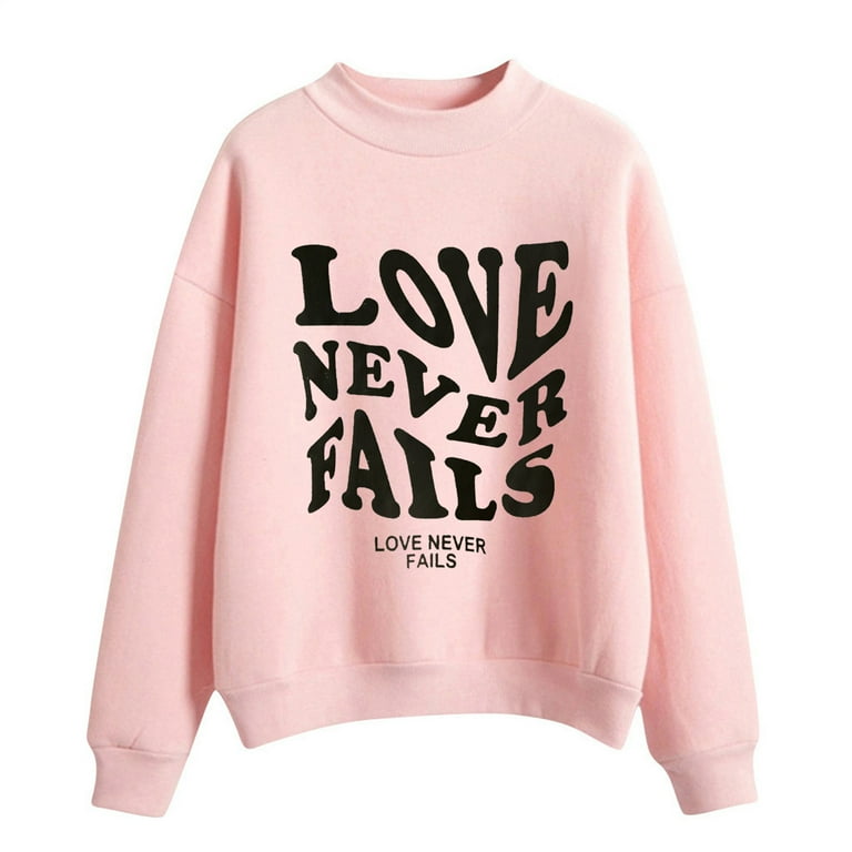 Pink cheap store sweatshirts