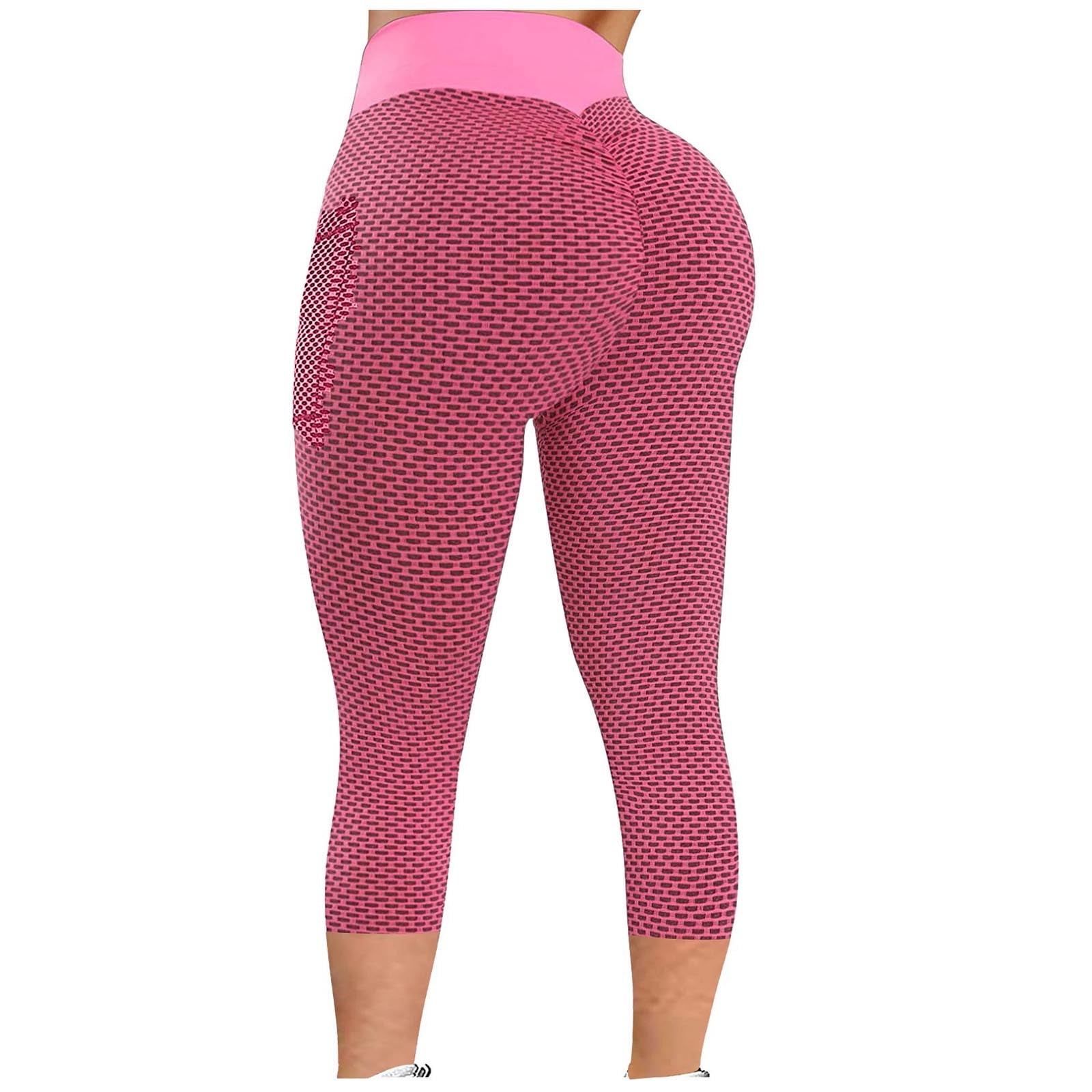 RQYYD Reduced Women High Waisted Workout Yoga Pants Butt Lifting