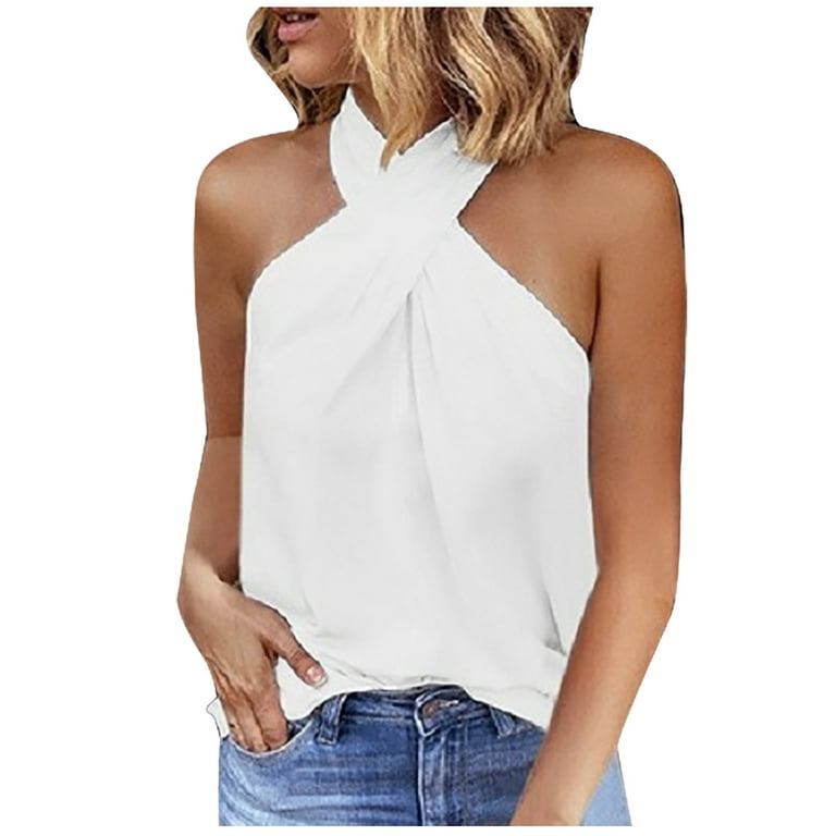 https://i5.walmartimages.com/seo/RQYYD-Reduced-Womens-Criss-Cross-Halter-Top-Solid-Sleeveless-Tank-Tops-Vest-Fashion-Summer-Casual-Loose-Fit-Off-Shoulder-Camisoles-White-S_728b7df3-bf35-4d6b-b7ba-44145b9a2246.ef7327656ea8b9f875d3ce1d7686fb0b.jpeg?odnHeight=768&odnWidth=768&odnBg=FFFFFF