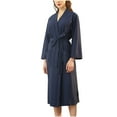 thumbnail image 1 of RQYYD Waffle Knit Robes for Women, Womens lightweight Kimono Robes Short Bathrobe Soft Hotel Spa Robe, 1 of 3