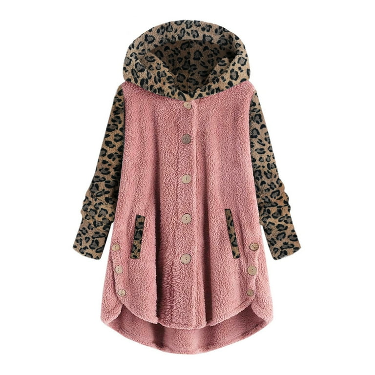 Walmart leopard jacket hot sale