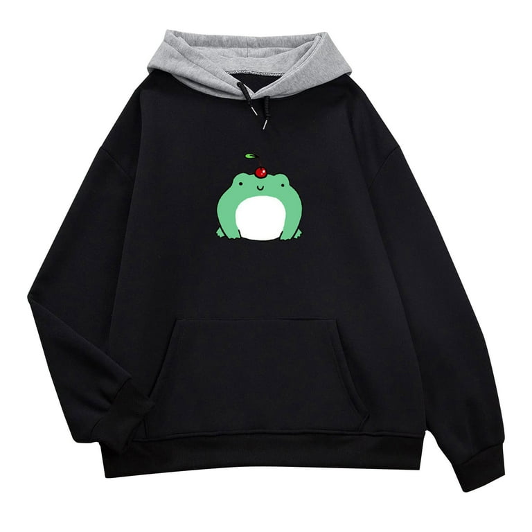 Colour block online oversized hoodie