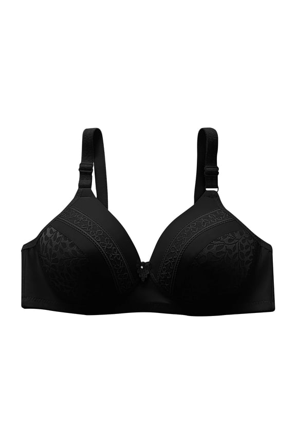 Women's Push Up Front Closure Racerback Bra Soft Super Padded Underwire Lift Up Bras Add Cup Size