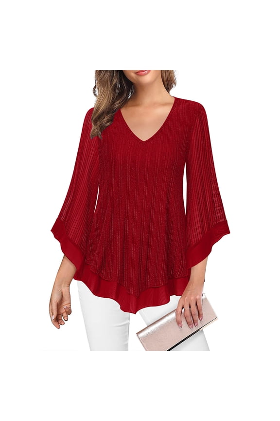 Women's Satin Silky Cowl Neck Drape Ruched Front Long Sleeve Blouse Shirt Top Casual Dressy Loose Clothing