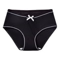 thumbnail image 1 of RQYYD Women’s Underwear Mid Waist Briefs Breathable Soft Ladies Stretch Panties Clearance Under $10, 1 of 4