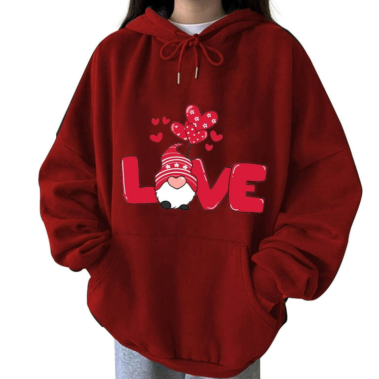 Cute red deals hoodies