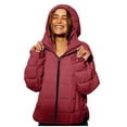 thumbnail image 1 of RQYYD Womens Oversized Puffer Jacket Pullover Quilted Lightweight Jackets Fall Winter Warm Coat Dolman Zip Up Hoodies Padded Coats, 1 of 7