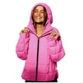 thumbnail image 1 of RQYYD Womens Oversized Puffer Jacket Pullover Quilted Lightweight Jackets Fall Winter Warm Coat Dolman Zip Up Hoodies Padded Coats, 1 of 7