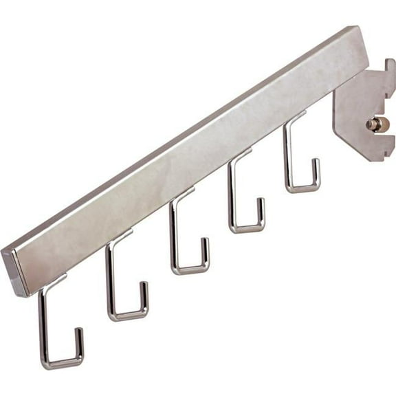 RR-5H-CH 5-Hook Waterfall for 1 in. Slot on 2 in. Center, Chrome