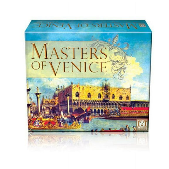 RR Games  Masters of Venice Board Game - Multi-Color - Ages 10 and up