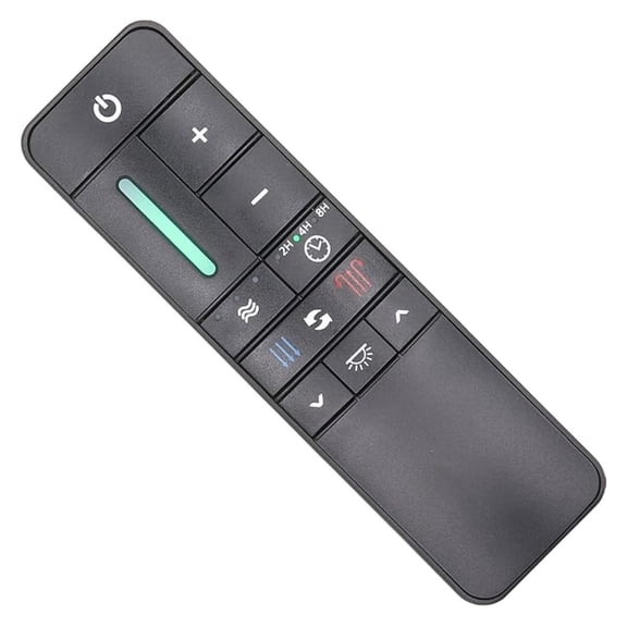 RR7225T Ceiling Fan Control Replacement  9-Speed with Light Dimming  Works with Kensgrove & Altura DC Ceiling Fans  UC7225T, TR198A, KUJCE10308  Receiver Required  Black