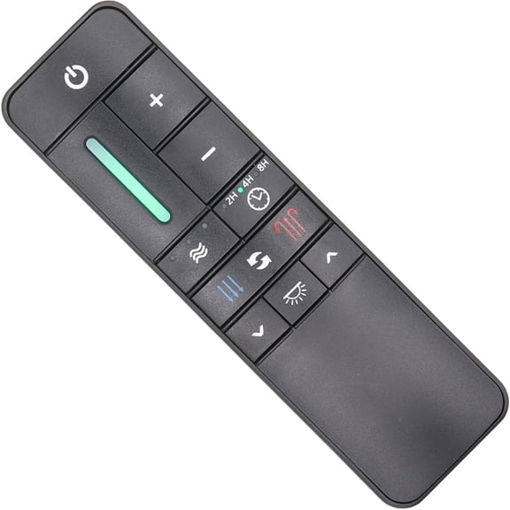 RR7225T Ceiling Fan Remote Replacement (Black)  Works ONLY with UC7225T / TR198A KUJCE10308 Receiver for Home Decorators Kensgrove & Altura DC Fans Not Universal