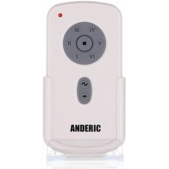 RR787T Replacement Remote Control for Casablanca DC Ceiling Fans | Compatible with RH787T, UC787T & RH786R Receivers | 6 Fan Speeds, Reverse Airflow, Light Dimming, 4 Dip Switch, Wall Mount