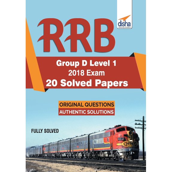 RRB Group D Level 1 2018 Exam 20 Solved Papers, (Paperback)