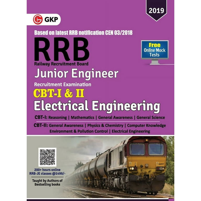 RRB (Railway Recruitment Board) 2019 - Junior Engineer CBT -I &amp; II 
