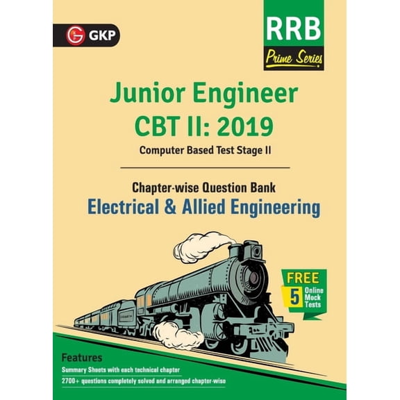 RRB (Railway Recruitment Board) Prime Series 2019: Junior Engineer CBT 2 - Chapter-wise and Topic-Wise Question Bank - E, (Paperback)
