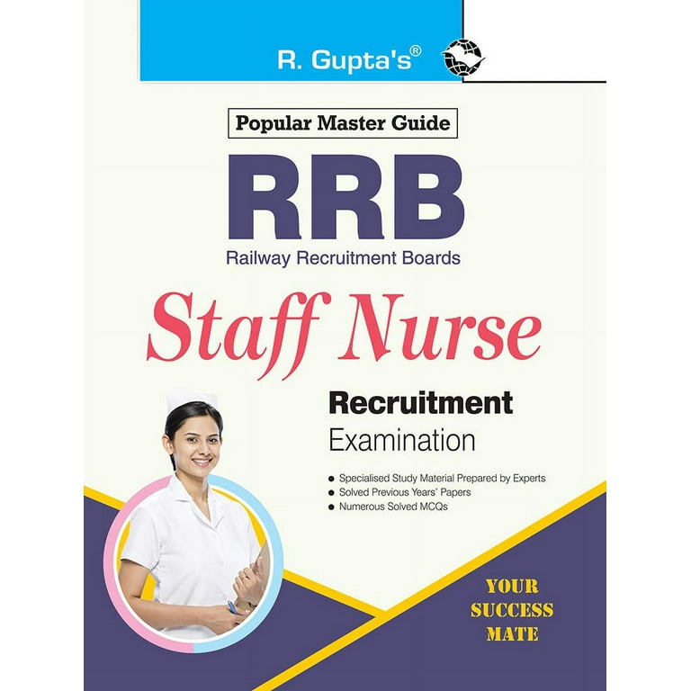 RRB: Staff Nurse Recruitment Exam Guide - Walmart.com