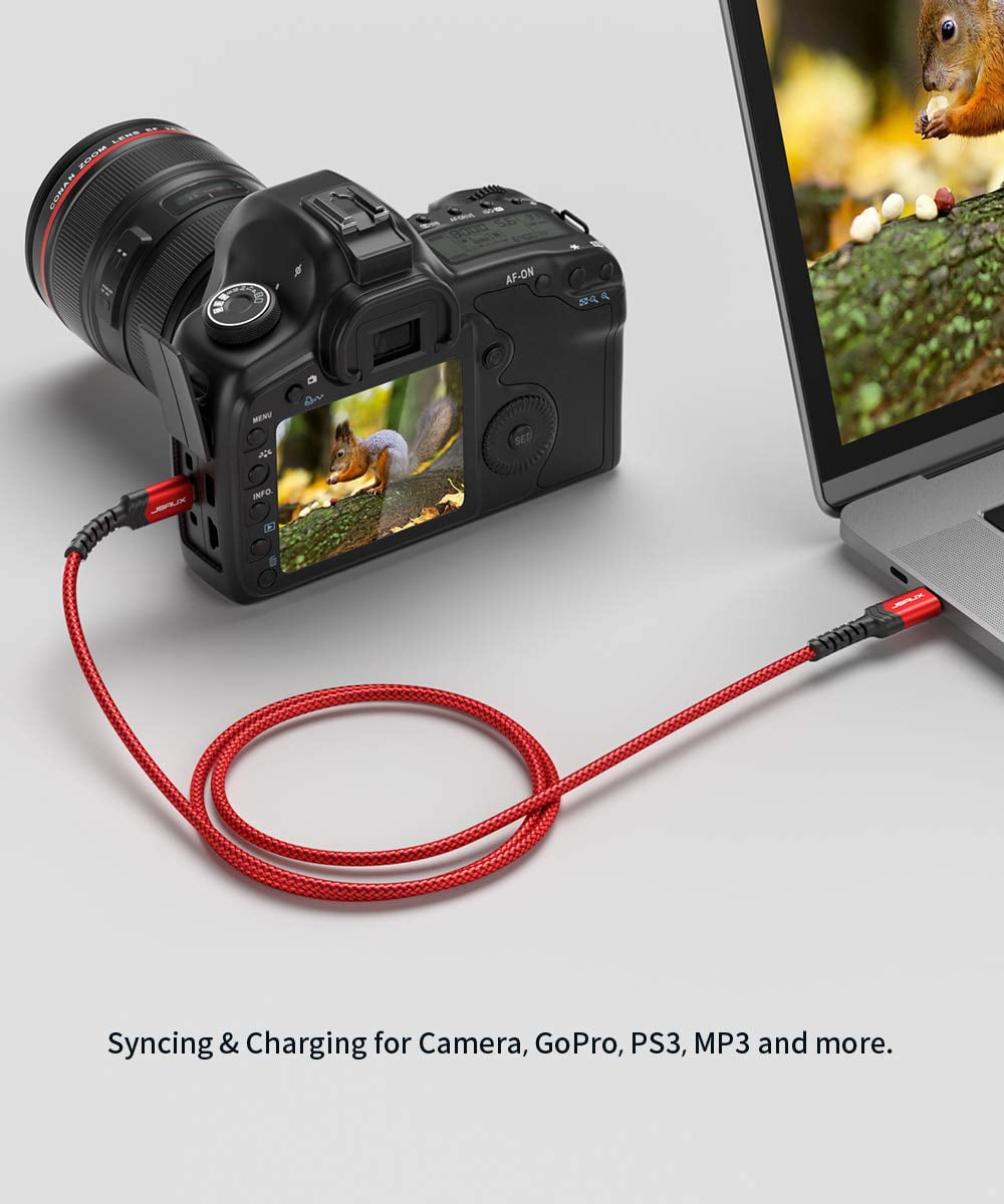 Cable Matters Mini USB To USB C Cable - 3.3ft, 480Mbps Data