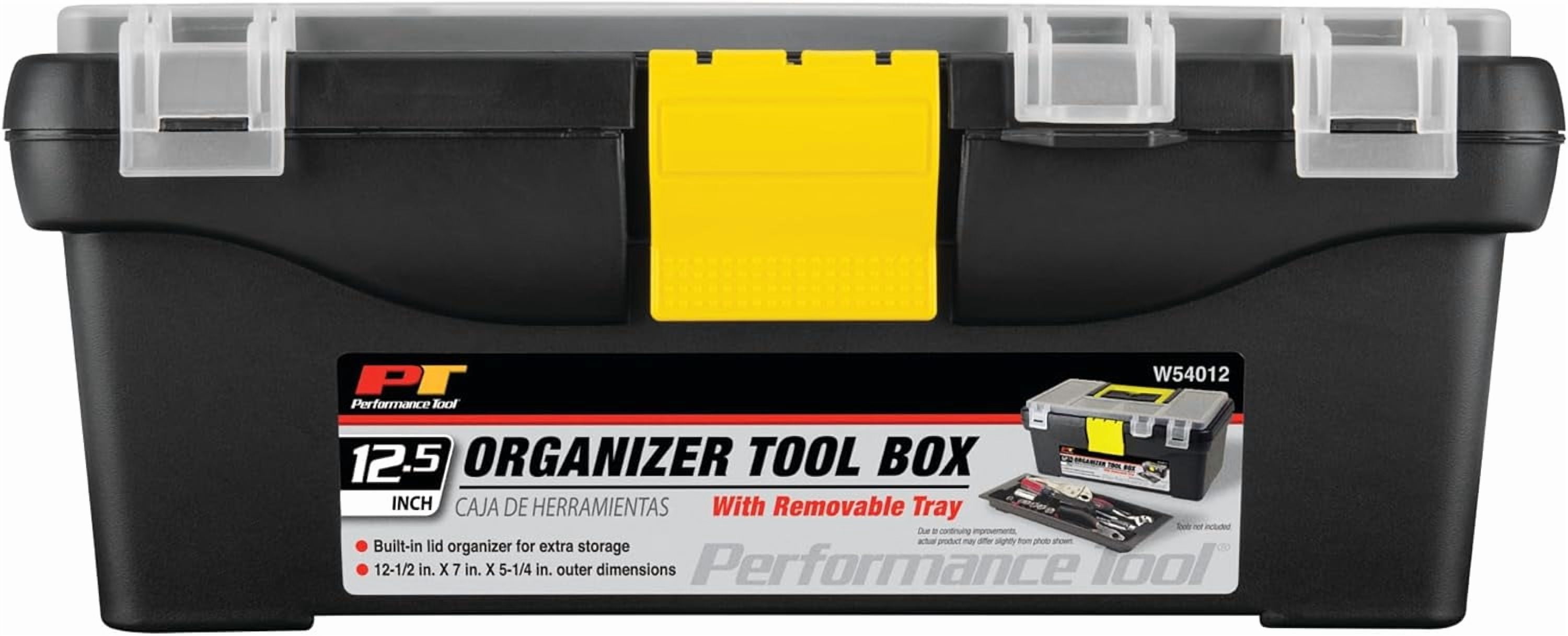 RRDWQ-W54012 Heavy Duty Plastic Organizer Tool Box for Workshops and ...