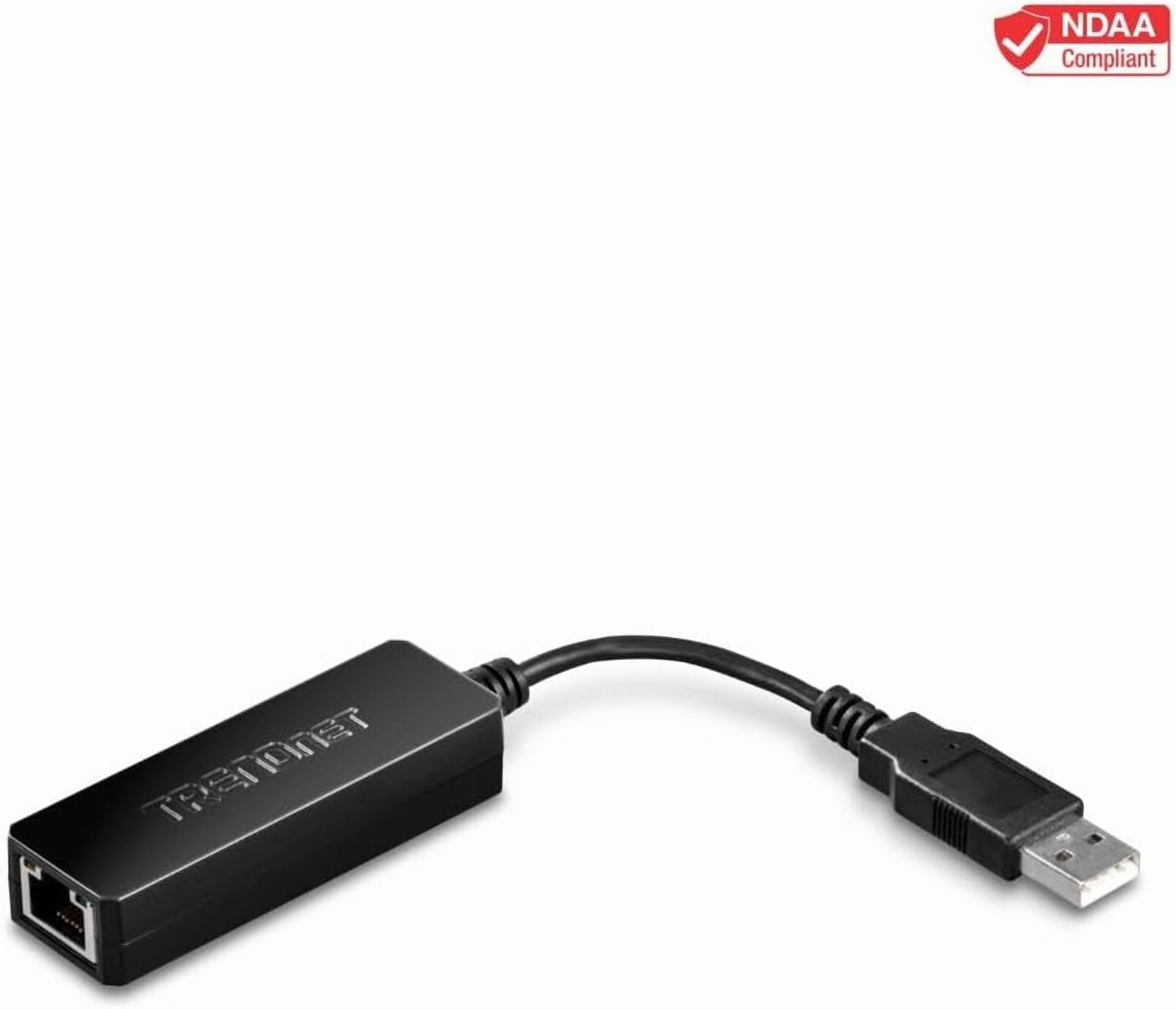 RREGER-USB 2.0 to Fast Ethernet Adapter, Supports Windows and Mac OS ...