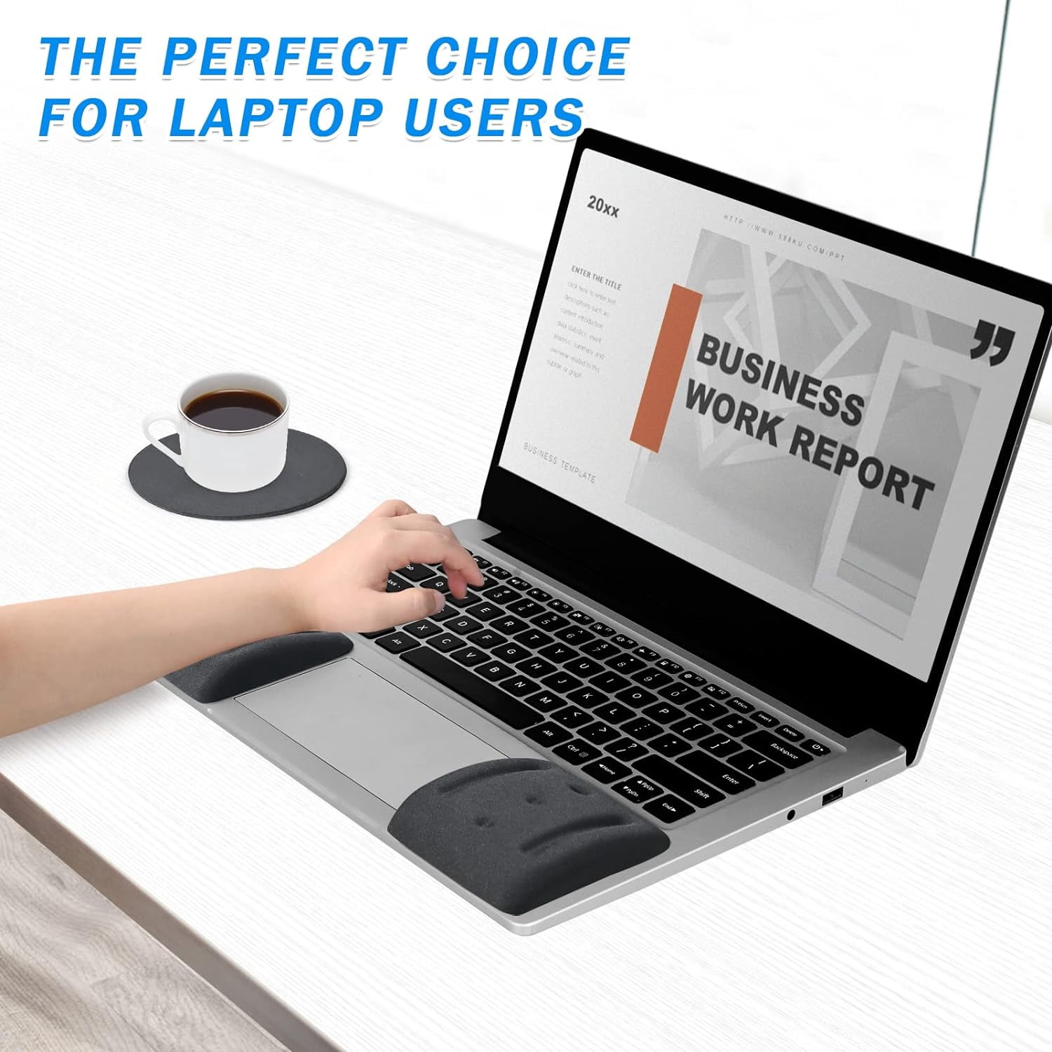 Wrist Rest Using Computer RREGER-Wrist Rests for Laptop, Wrist Support for Keyboard and Mouse ...