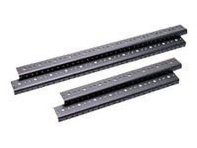 Rack Raly Kit Middle Atlantic RRF 2 - Rack rail kit - black powder coat - 2U - 19 ...