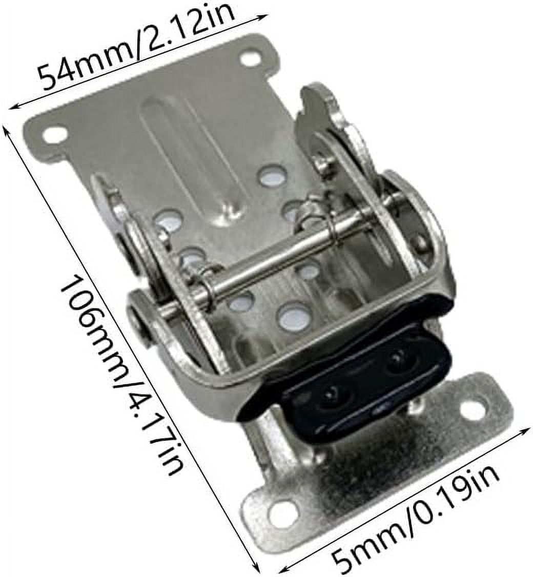 RRFDWQ-2 Pcs Folding Table Legs Bracket 90 Degree Self-Locking Folding ...