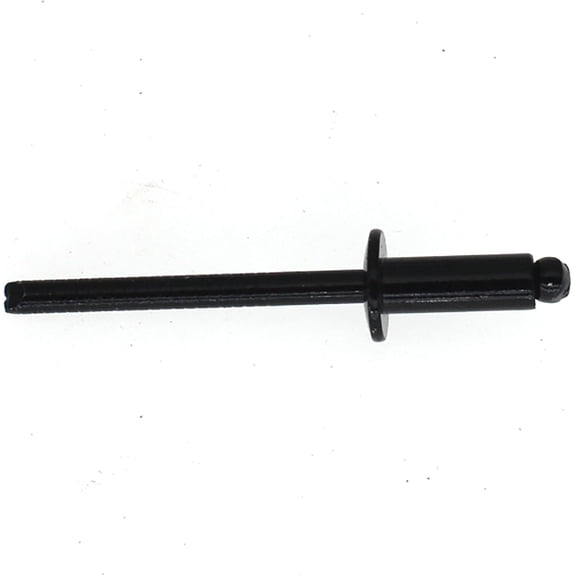 RRFDWQ-50 Pcs Black Stainless Steel Blind Rivets, 3/16" x 1/2" (4.8x12mm), Core Pulling Rivets, Grip Range 6.3-7.9mm