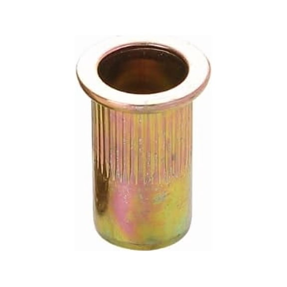 RRFDWQ-50 Pcs of M8 Threaded Metric Steel Rivet Nut Rivnut Insert Nutsert 8mm for for Automotive Metal, Tubing & Machinery Repairs