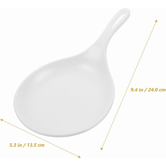 RRFDWQ-Handled Serving Platter 9.44X5.31 Inch Snack Dessert Plate with Easy-Grip Handle for Appetizers and Home Kitchen Tableware Set of 2