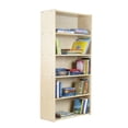 thumbnail image 1 of RRI Goods 5 Shelf Bookcase, Wooden Bookshelf & Storage Organizer, 1 of 9
