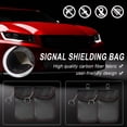 thumbnail image 1 of RRJ 2Pcs RFID Key Fob Protector, 2 Pack Car RFID Signal Blocking Anti-Theft Pouch, Anti-Hacking Case Blocker for Vehicle Security, Leather Key Fob Bag for Keyless Entry Remote, 1 of 9