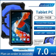 RRJ 7 Inch Tablet, IPS HD Screen Android Tablet with WiFi Bluetooth GPS Navigation, Voice Call Learning Tablet for Online Classes Games Video Streaming