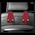 thumbnail image 1 of RRJ Car Hooks Double Hooks, Heavy Duty Car Seat Back Hooks for Front Seats, Car Organizer Hanging Storage for Grocery Bags Purses Umbrellas, Auto Interior Accessories for SUV Sedan Truck, 1 of 5