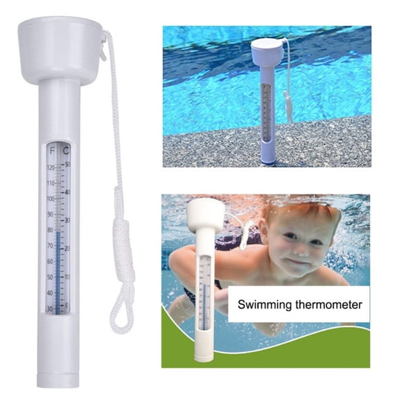 RRJ Floating Pool Thermometers For Outdoor And Indoor Spa Swimming Pools, Instant Accurate Digital Water Temperature Reader, Bath Thermometer For BabyKidsAdults, Durable PVC Plastic Pool Decor