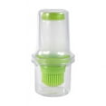thumbnail image 1 of RRJ Food Grade Silicone Oil Bottle With Lid And Brush, High Temperature Resistant Squeeze Oil Dispenser, Extruded BBQ Oil Brush For Grilling Baking Cooking Kitchen, 1 of 1