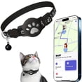 thumbnail image 1 of RRJ GPS Cat Tracker Collar, Waterproof Electronic Pet Locator No Monthly Fee, Advanced Smart Tracking Device for Pet Safety, Cats and Kittens, 1 of 6