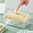 thumbnail image 1 of RRJ Ice Trays, Easy Release Silicone Ice Maker Molds With Lid and Storage Bin, 28 Pcs Square Ice Maker Maker, Space Saving Ice Maker Tray for Kitchen Freezer Bar Party, 1 of 8