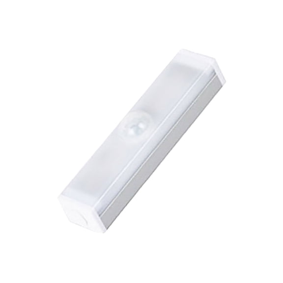 RRJ Magnetic LED Motion Sensor Light Bar, Self-Adhesive Rechargeable Night Light, Wireless Closet Light, Under Cabinet Lighting, Kitchen Bedroom Hallway Decor, Warm White