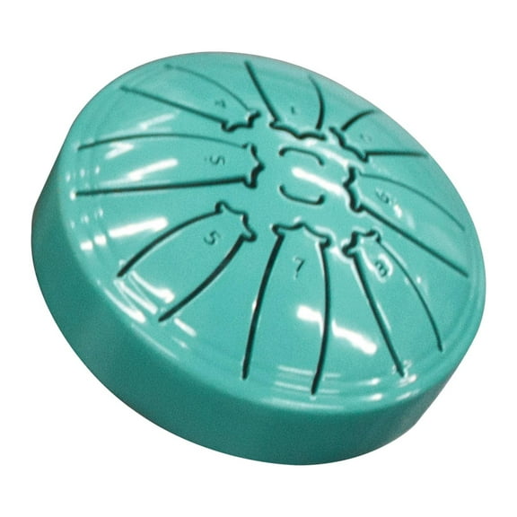 RRJ Mini Tongue Drum, 4-Inch 8-Tone Carbon Steel Handpan, Compact Portable Hollow Drum for Meditation Yoga Music , Beginner Percussion Instrument for AdultsKids