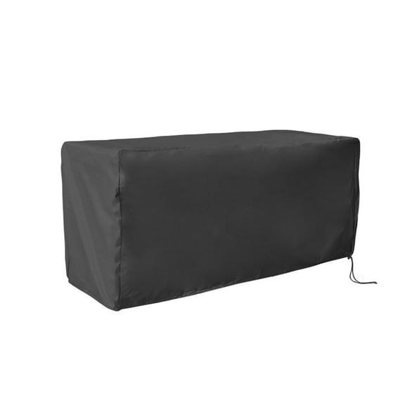 RRJ Patio Box Cover Outdoor Winter Cover, Heavy Duty 600D Fabric Waterproof Storage Box Protector, Universal Fit for Keter Lifetime Suncast Deck Boxes, Durable Patio Furniture Covers for Garden