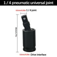 thumbnail image 1 of RRJ Pneumatic Joint Socket, Swivel Socket Wrench Adapter for Impact Tools, Chrome Molybdenum Steel Universal Joint Socket, Flexible Extension Socket for Tight Spaces, Automotive Repair and Mechanical, 1 of 2