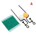 thumbnail image 1 of RRJ Portable Table Tennis Set, Complete Indoor Outdoor Sports Game Kit with Net Bracket Paddles Balls, Professional Training Equipment for Family Party Backyard Recreation, 1 of 5