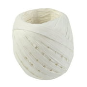 RRJ Raffia String, 20 Meters Natural Raffia Ribbon for Gift Wrapping Packing, DIY Craft Wedding Decoration, Birthday Christmas Hamper Box Bouquet Decor